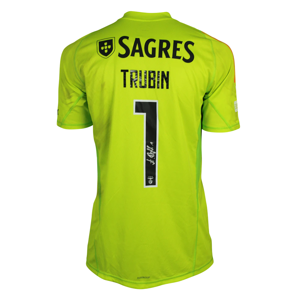 SL Benfica 팀의 Anatoliy Trubin 셔츠