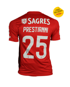 Gianluca Prestianni Gross SL Benfica shirt