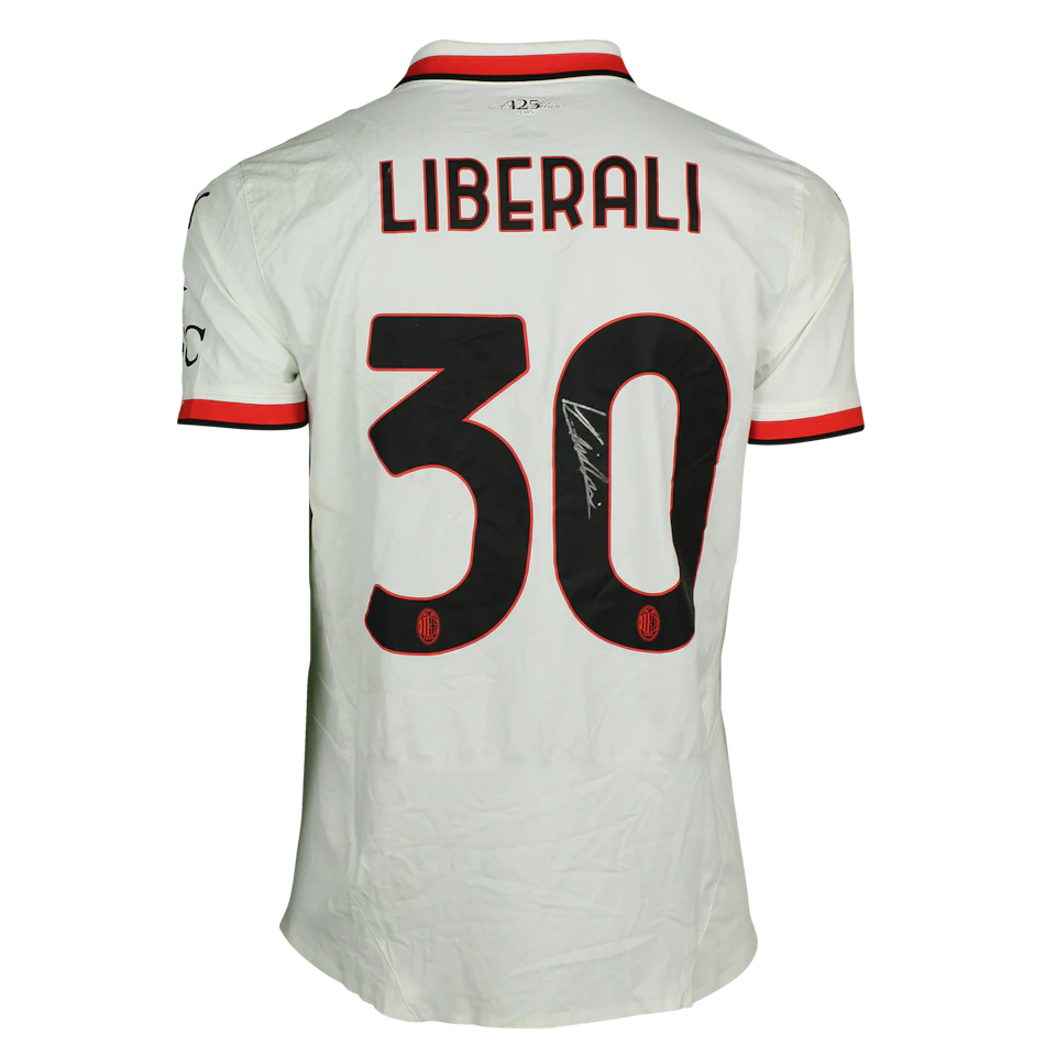 Mattia Liberali AC Milan jersey