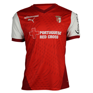 Roberto Fernández Jaén SC Braga shirt