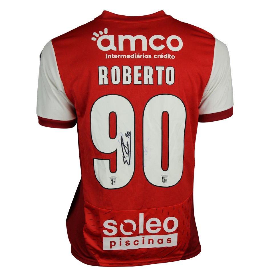Roberto Fernández Jaén SC Braga shirt
