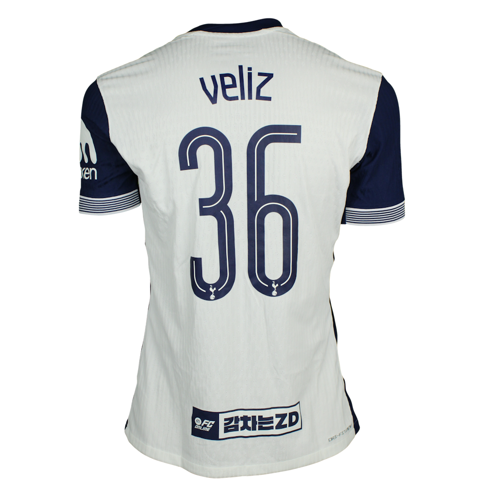 Alejo Véliz Tottenham Hotspur camisa.