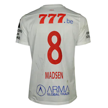 来自KVC Westerlo的Nicolas Martin Hautorp Madsen球衣