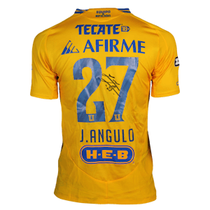 Jesús Alberto Angulo Uriarte Tigres UANL shirt