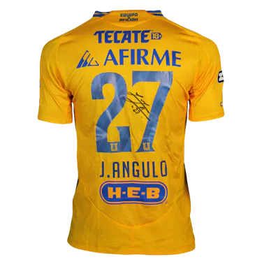 Camiseta Jesús Alberto Angulo Uriarte Tigres UANL