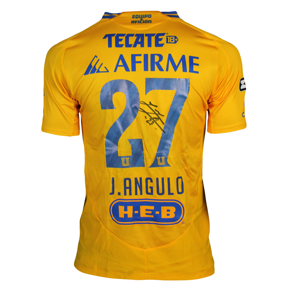 Jesús Alberto Angulo Uriarte Tigres UANL shirt