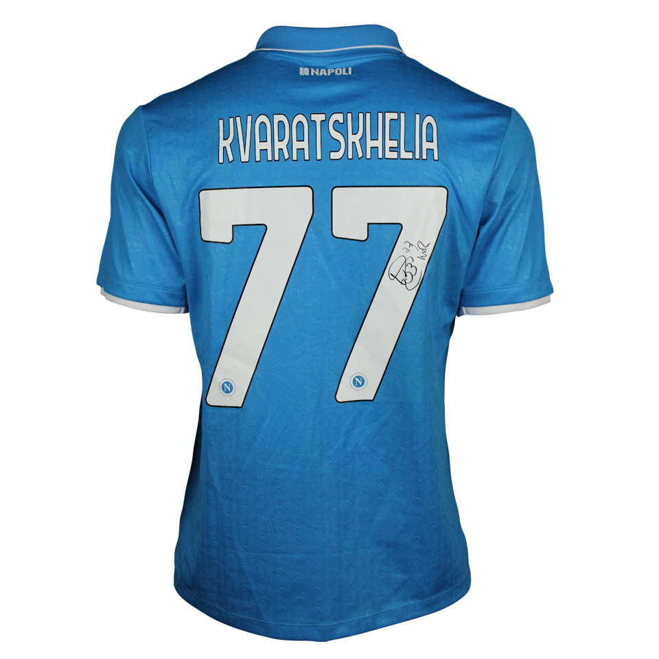 Camiseta Khvicha Kvaratskhelia Napoli