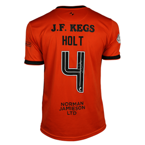Kevin Holt Dundee United shirt