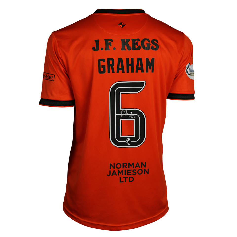 Ross Graham Dundee United shirt