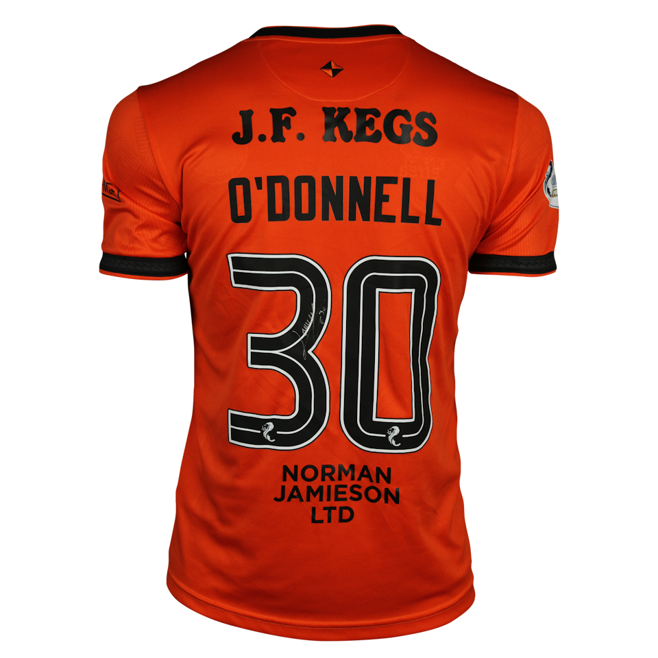 Lewis O'Donnell Dundee United jersey