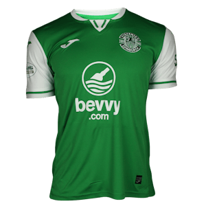 Luke Amos Hibernian shirt