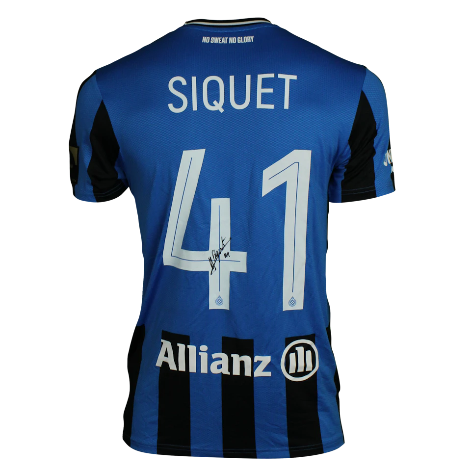 来自Club Brugge的Hugo Siquet球衣