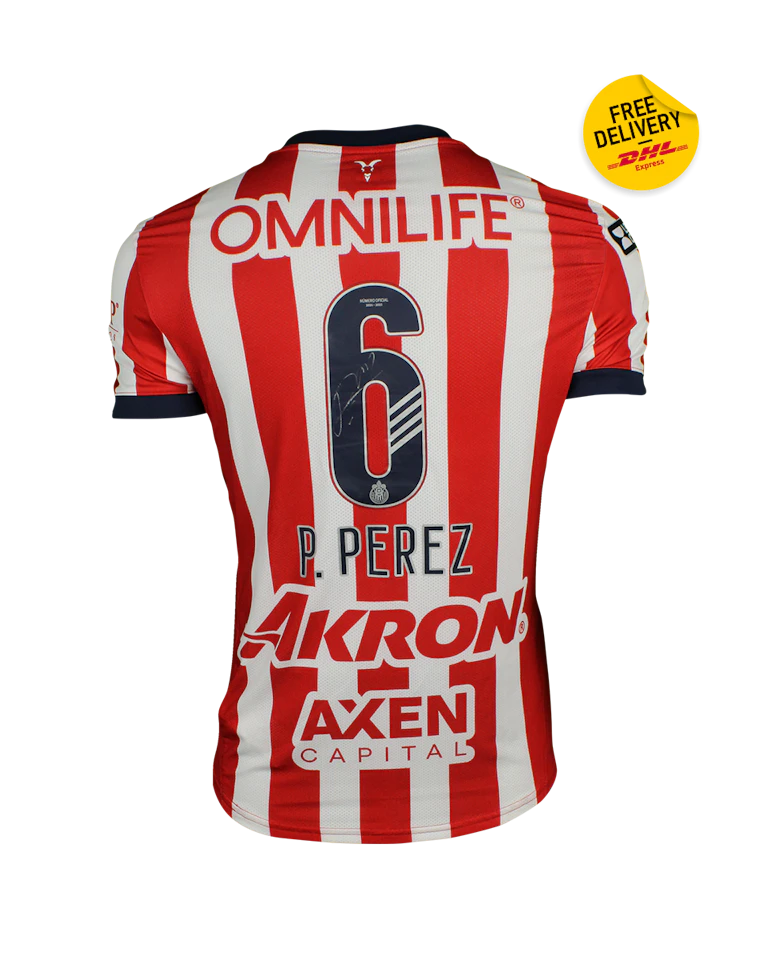 来自Chivas Guadalajara的Pavel Uriel Perez Hernandez球衣