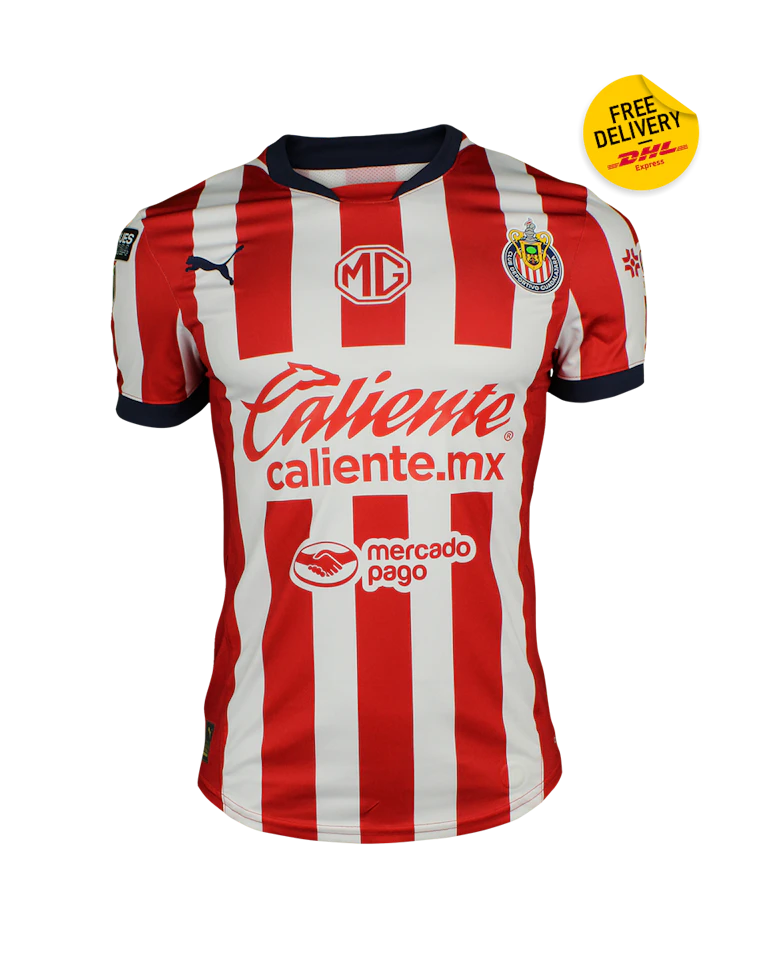 来自Chivas Guadalajara的Pavel Uriel Perez Hernandez球衣