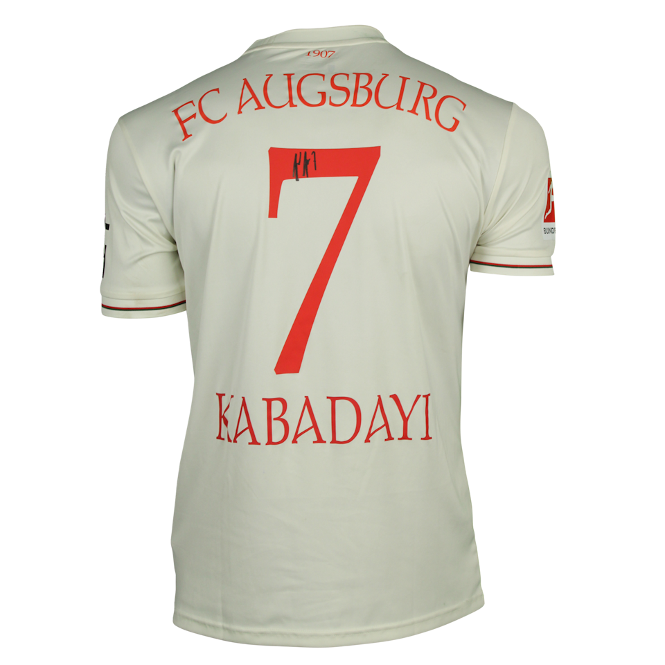 FC Augsburg-Trikot von Yusuf Kabadayı