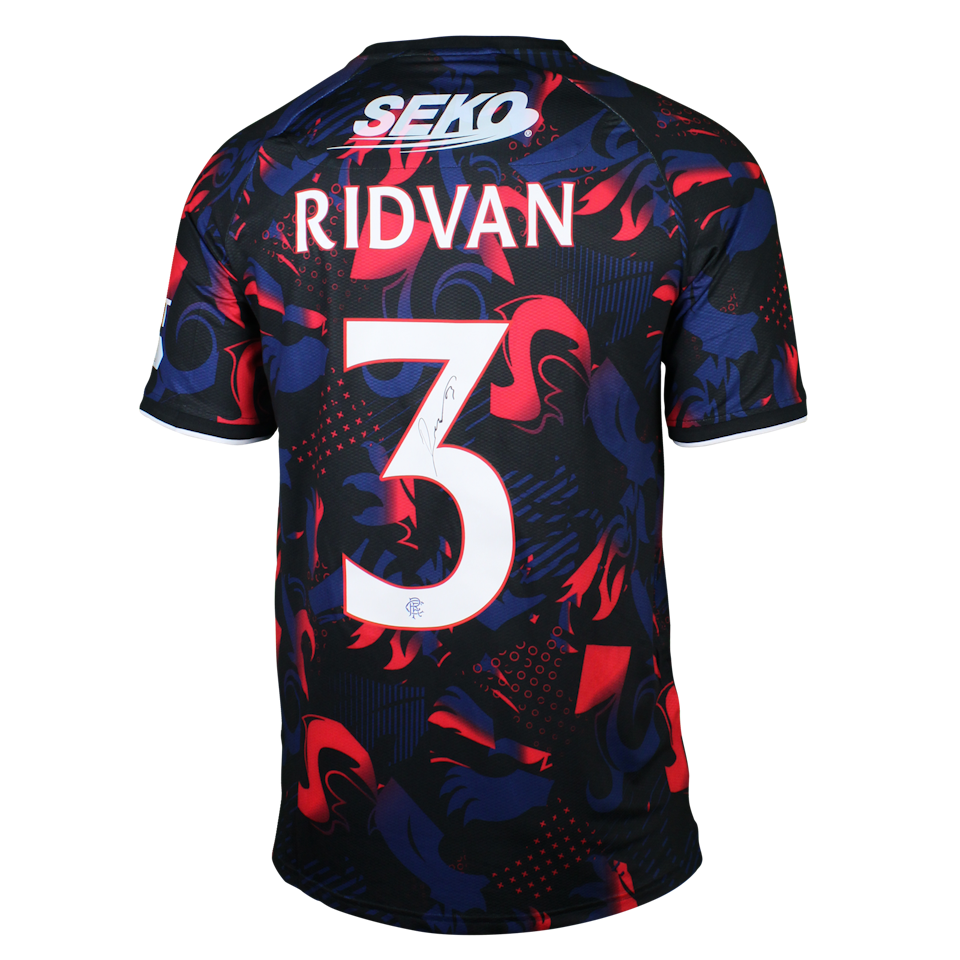 Rıdvan Yılmaz Rangers forması