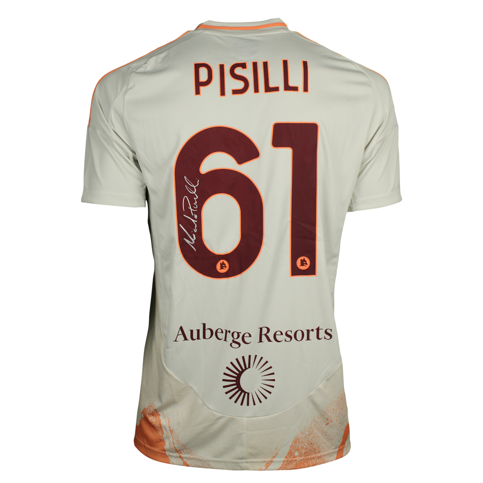 Niccolò Pisilli AS Roma shirt