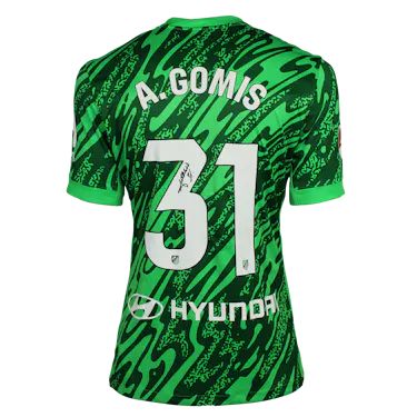 来自Atlético de Madrid的Antonio Alemán球衣