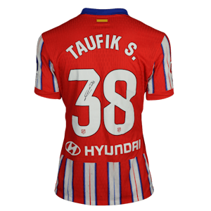 Taufik Seidu Atlético de Madrid shirt