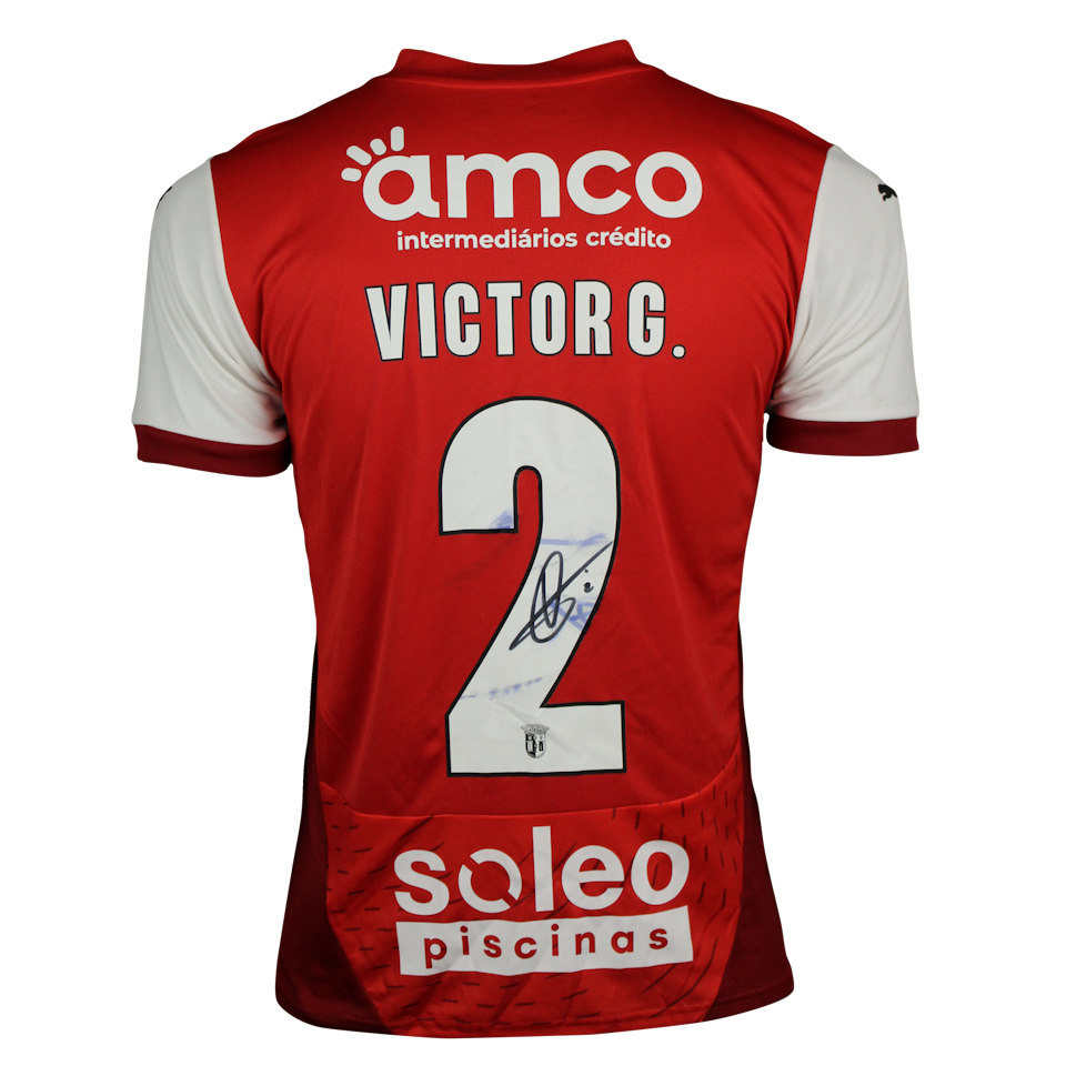 Víctor Gómez SC Braga camisa.