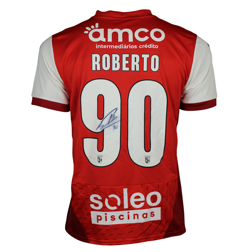 Roberto Fernández Jaén SC Braga shirt