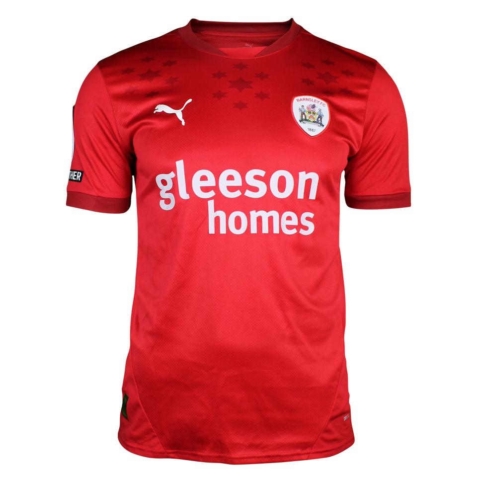 Barnsley 팀의 Corey O'Keeffe 셔츠