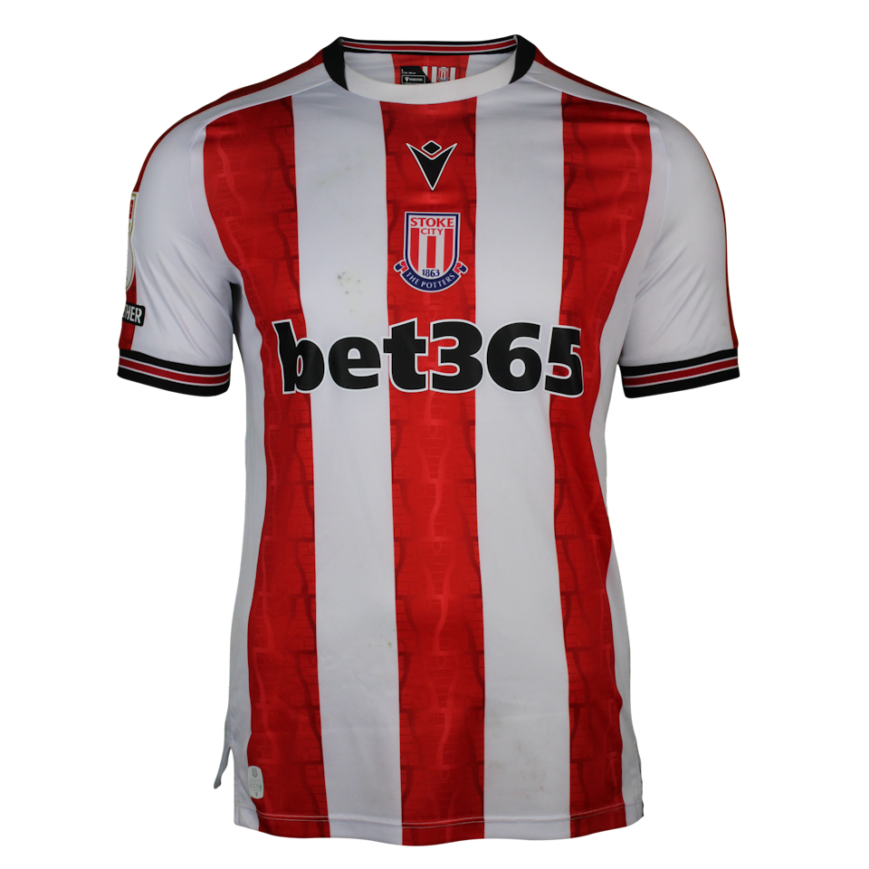 Junior Tchamadeu Stoke City shirt