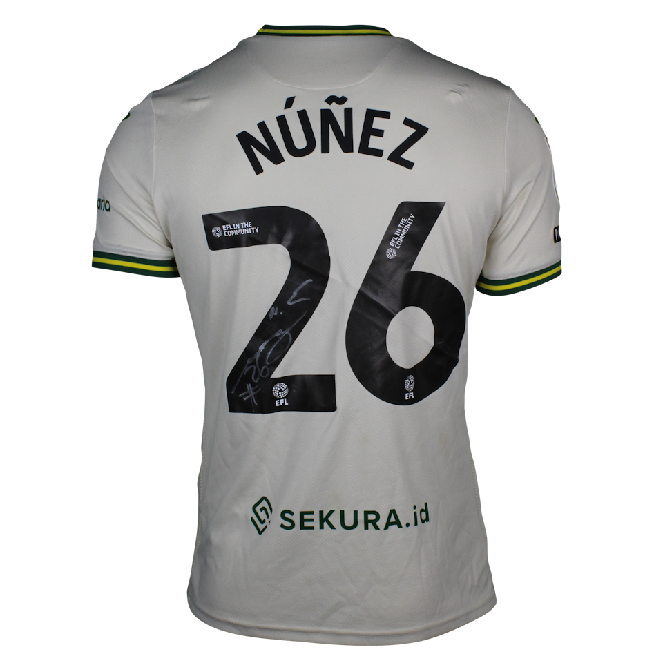 Marcelino Ignacio Nuñez Espinoza Norwich City jersey