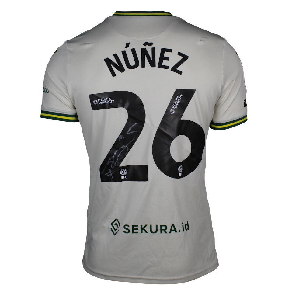 Norwich City 팀의 Marcelino Nuñez 셔츠