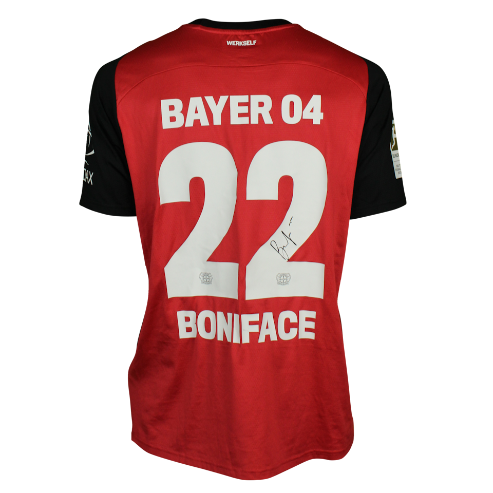 Victor Okoh Boniface Bayer Leverkusen shirt