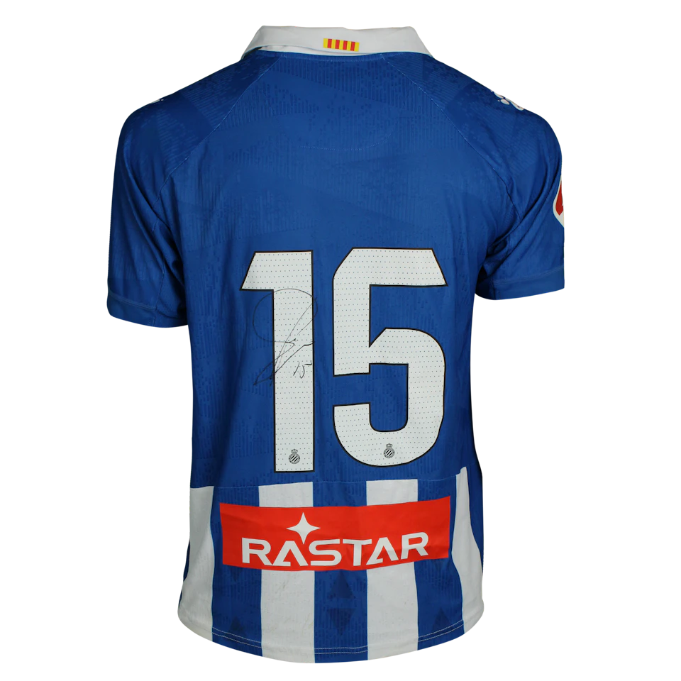 来自RCD Espanyol De Barcelona的José Gragera球衣