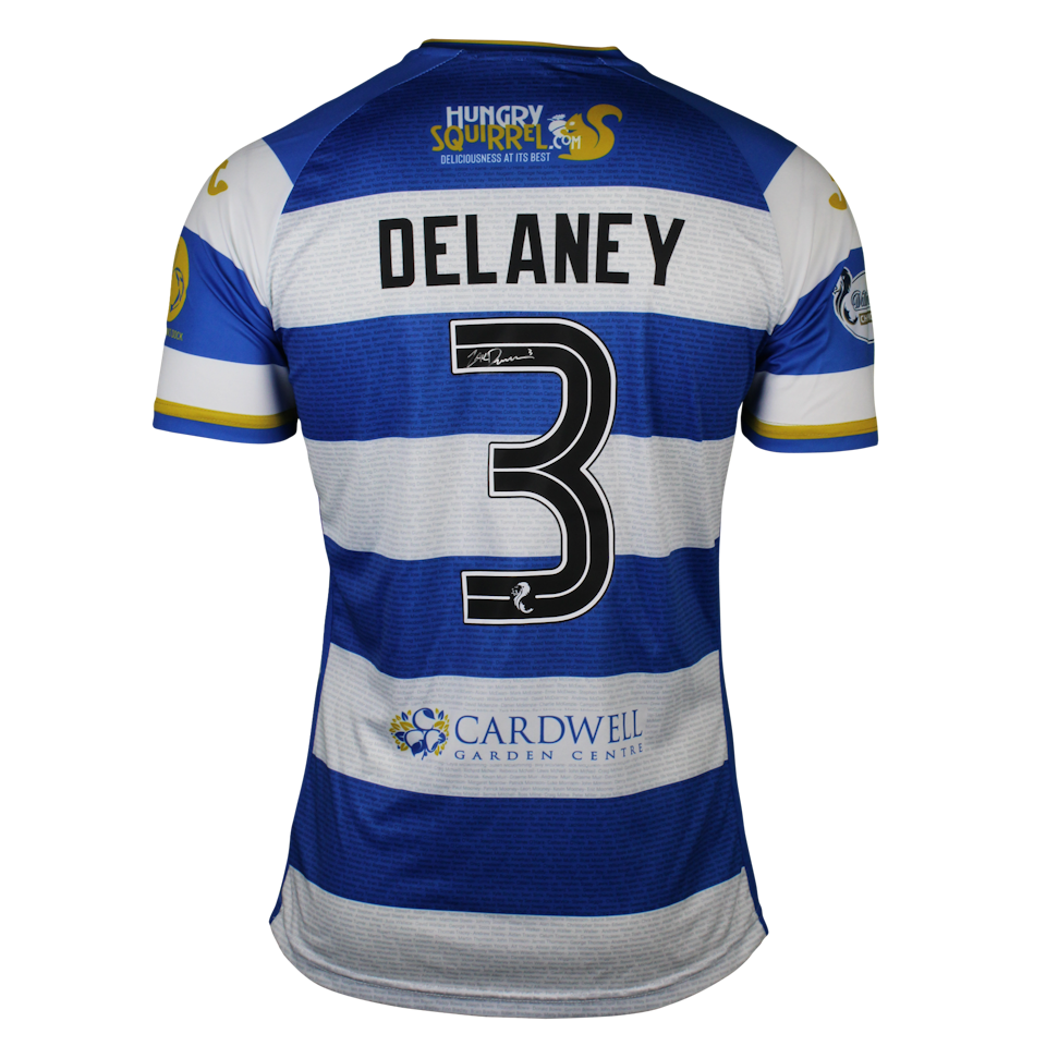 Zak Delaney Greenock Morton shirt