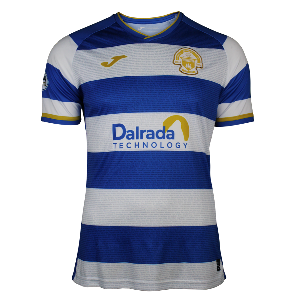 Zak Delaney Greenock Morton shirt