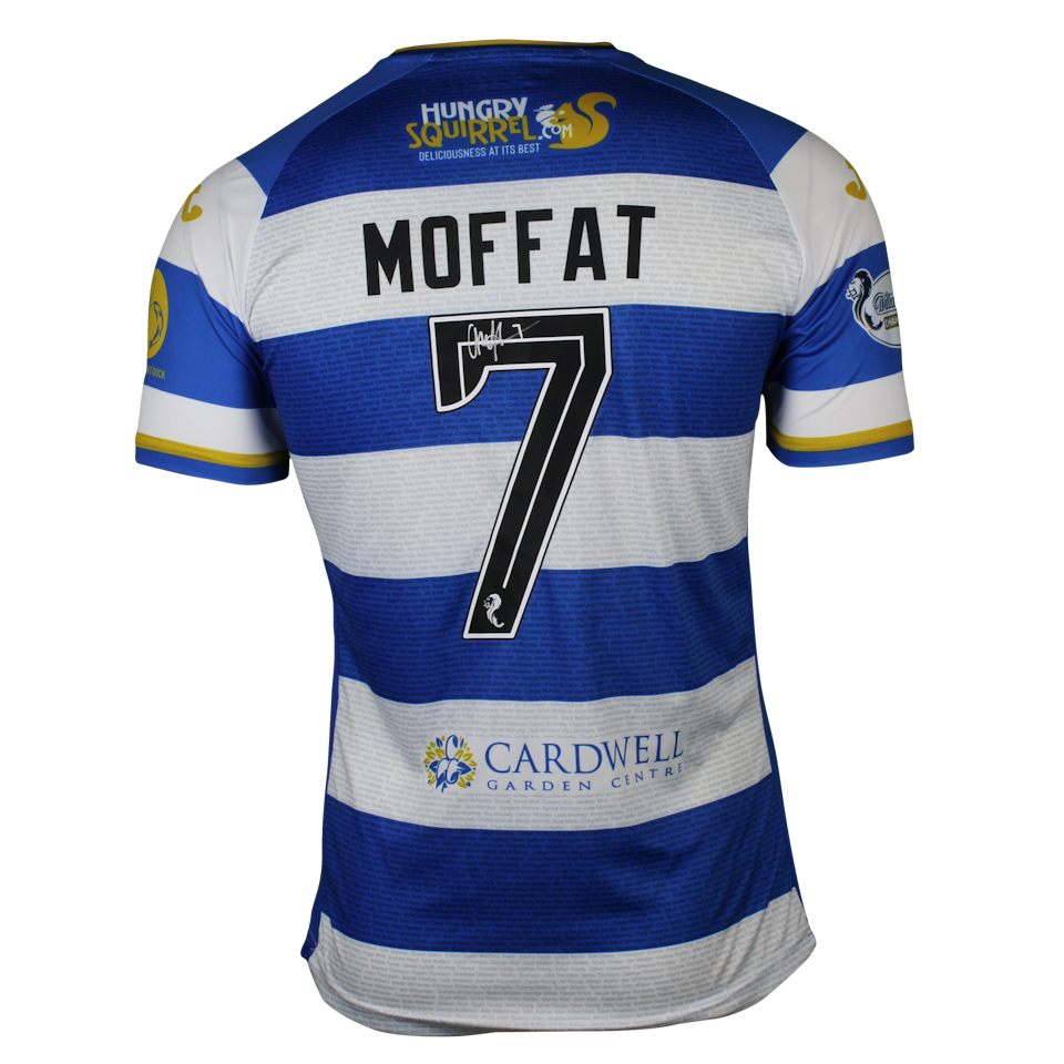Greenock Morton 팀의 Owen Moffat 셔츠