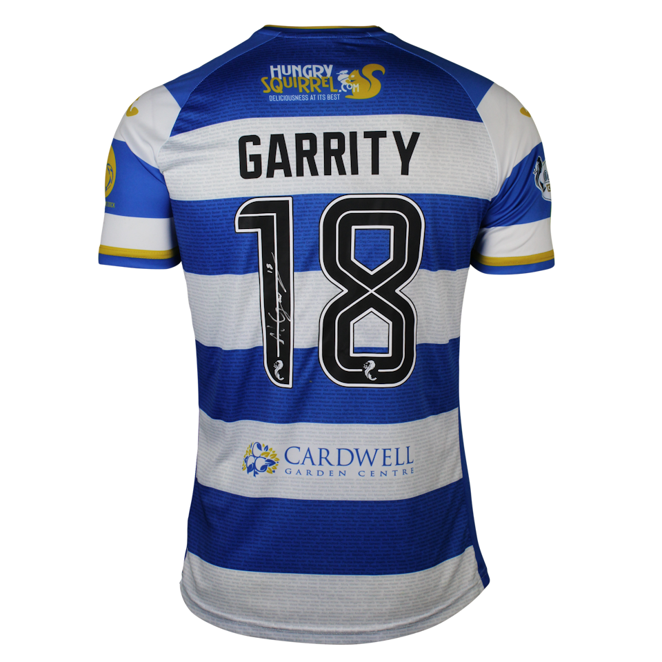 Greenock Morton-Trikot von Michael Garrity