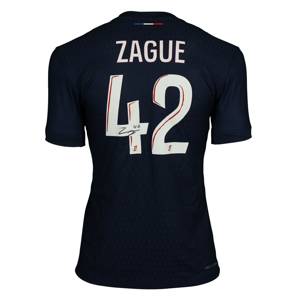 Yoram Zague Paris Saint-Germain shirt