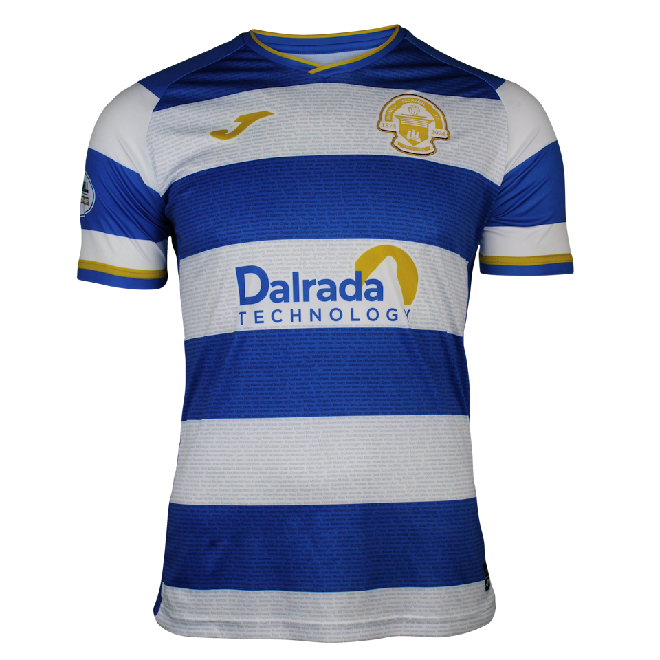 Camiseta Cameron Blues Greenock Morton