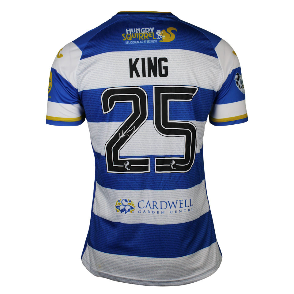 Alex King Greenock Morton jersey