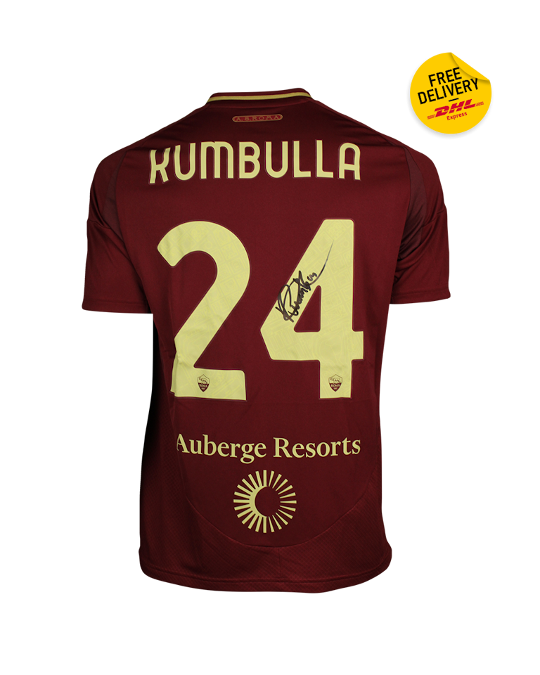 Marash Kumbulla AS Roma jersey