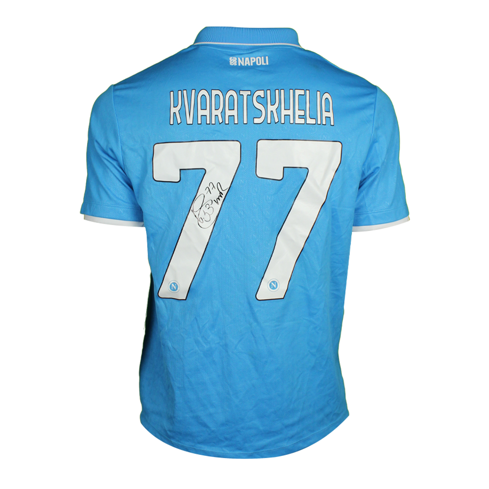Camiseta Khvicha Kvaratskhelia Napoli