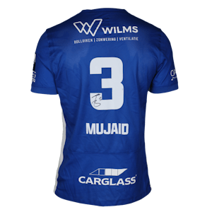 KRC Genk 팀의 Mujaid Sadick Aliu 셔츠