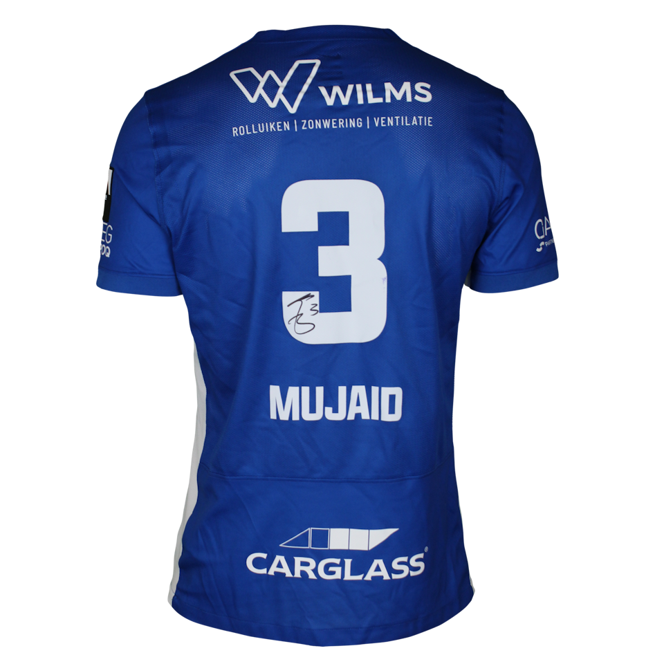 KRC Genk 팀의 Mujaid Sadick Aliu 셔츠