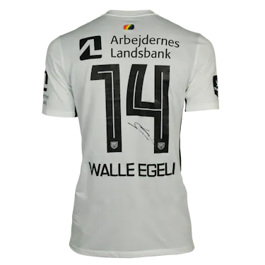 来自FC Nordsjælland的Sindre Walle Egeli球衣