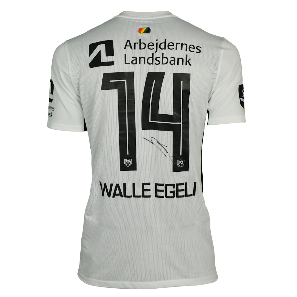 来自FC Nordsjælland的Sindre Walle Egeli球衣