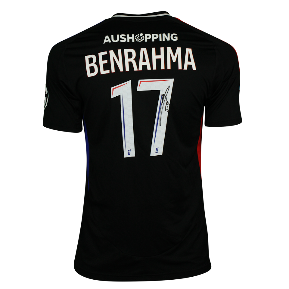 Saïd Benrahma Olympique Lyonnais shirt