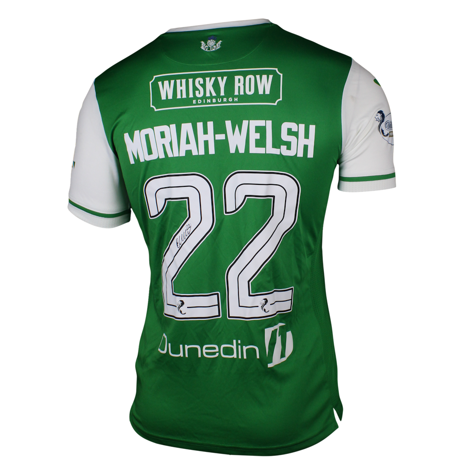 Nathan Moriah-Welsh Hibernian shirt