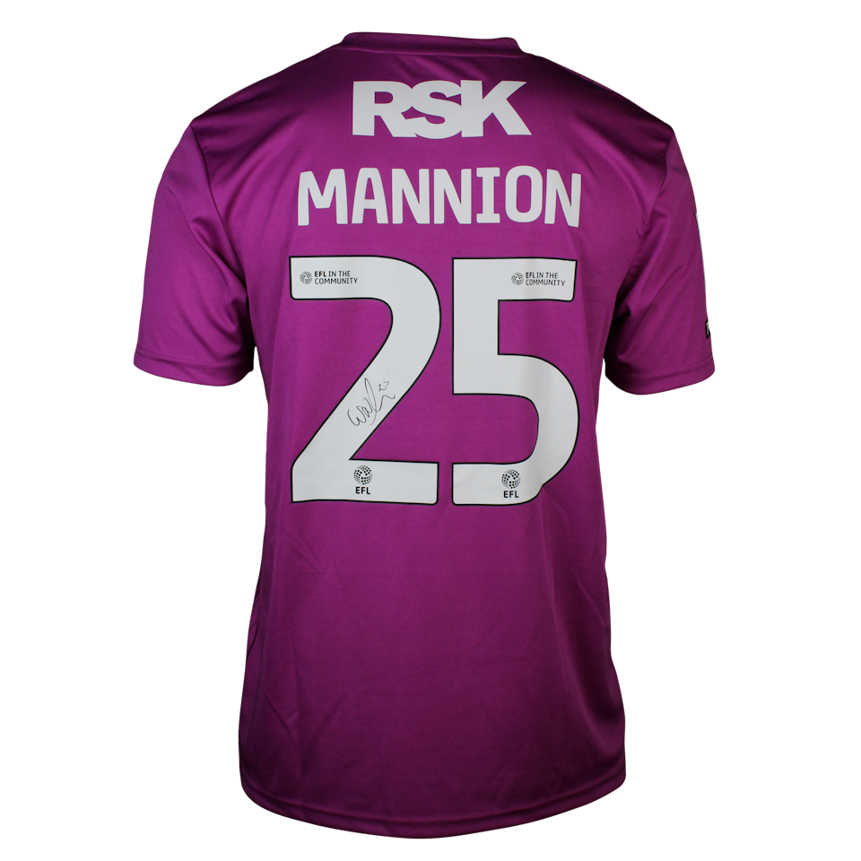 William Mannion Charlton Athletic shirt