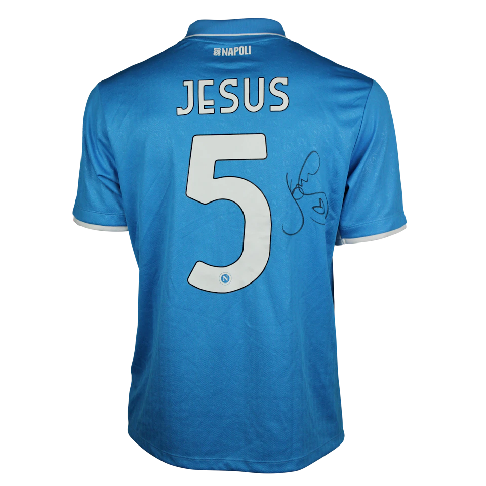 来自SSC Napoli的Juan Guilherme Nunes Jesus球衣