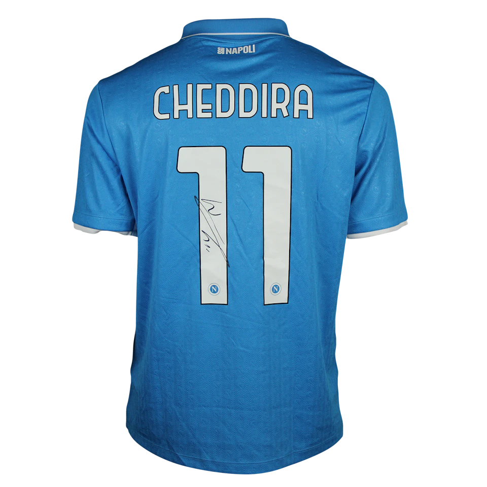 来自SSC Napoli的Walid Cheddira球衣