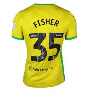 Kellen Fisher Norwich City shirt
